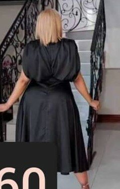 Beautiful and high quality women's dress black