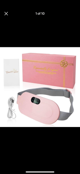 Hot massage belt for cramps