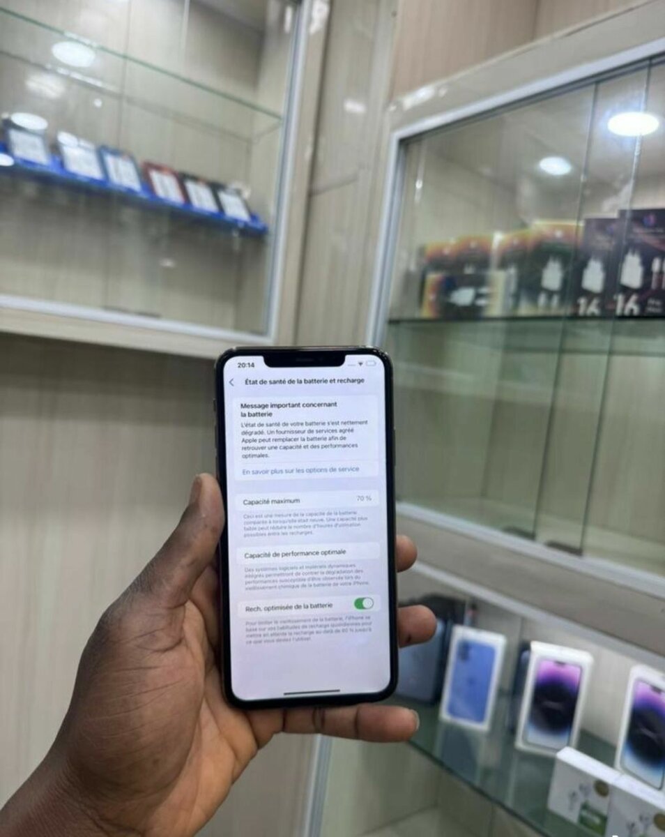 Smartphone dernière génération