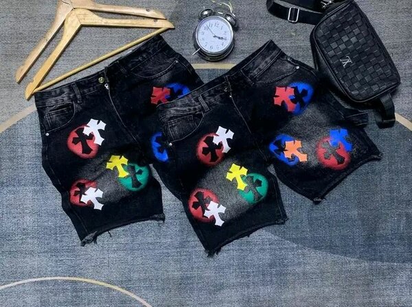 Shorts jeans homme déchirés