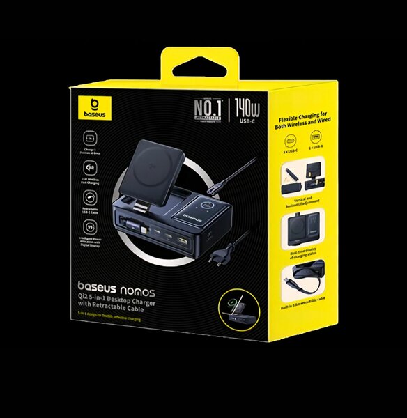 Chargeur Baseus Nomos 5-en-1
