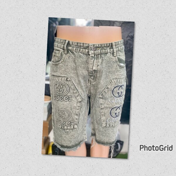 Short en jean décontracté