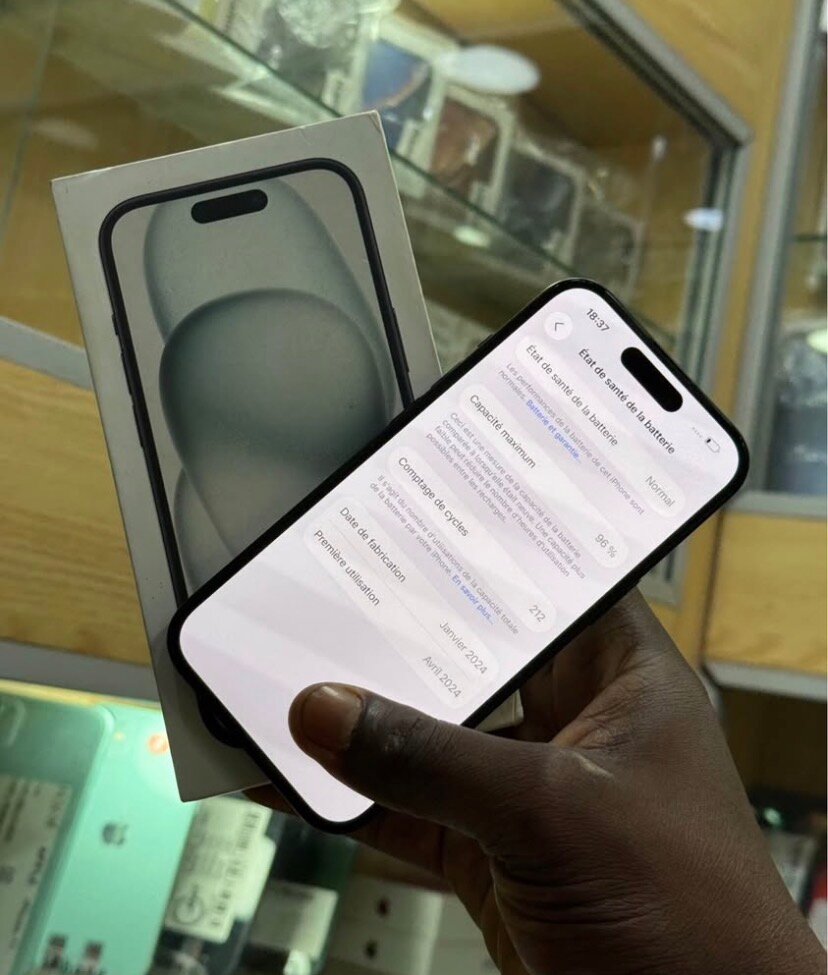 Smartphone Apple dernière génération