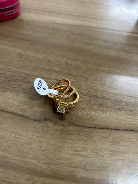 Fashion wedding ring set