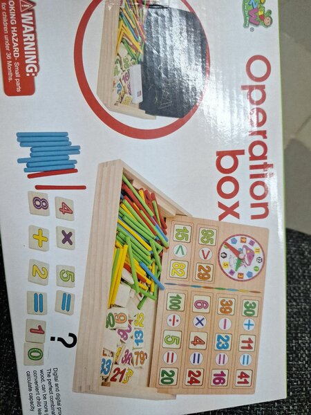 Apprendre à Compter - Jeu Éducatif en Bois