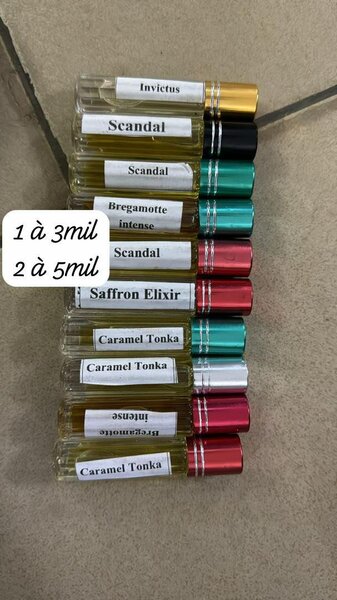 Essence de parfum et autres marques de valeur viens vérifier