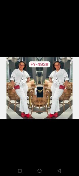 Ensemble décontracté blanc