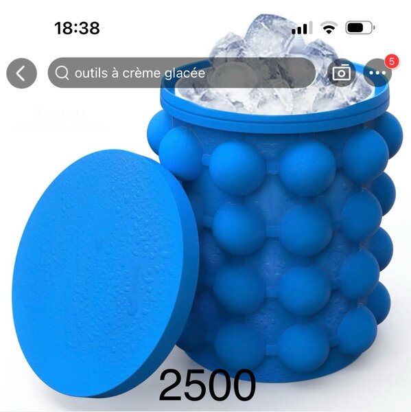 Seau à glace multifonction