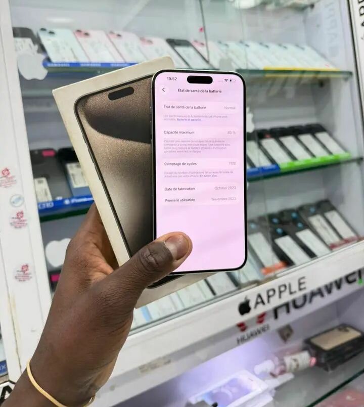 iPhone 15 Pro Max 256Go Titanium