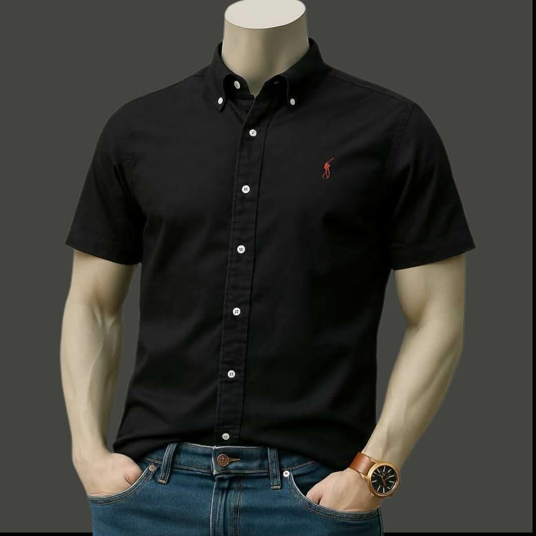 Chemise homme à manches courtes