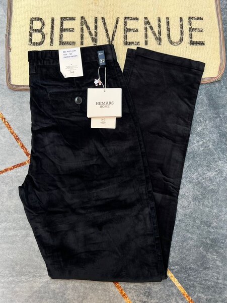 Pantalons en velours élégants