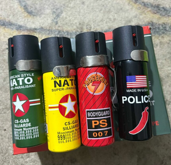 Bombe Lacrymogène de Sécurité