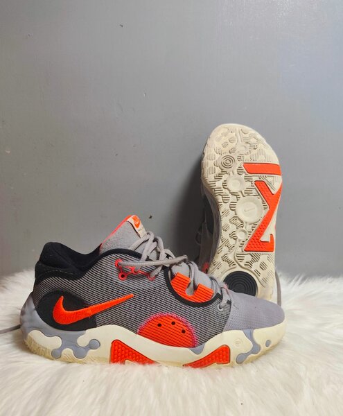 Baskets Nike Sport Gris et Rouge