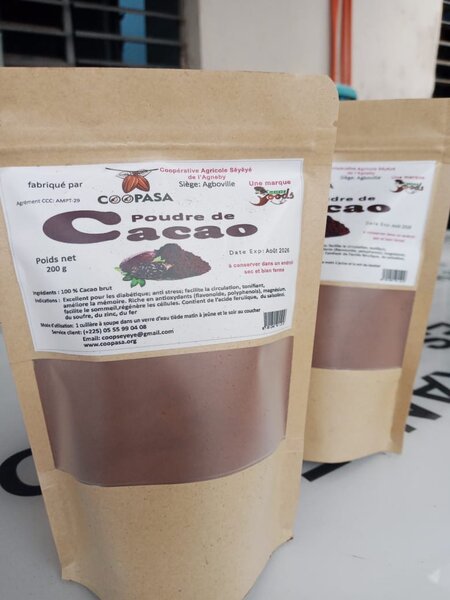 Poudre de cacao pur 200g