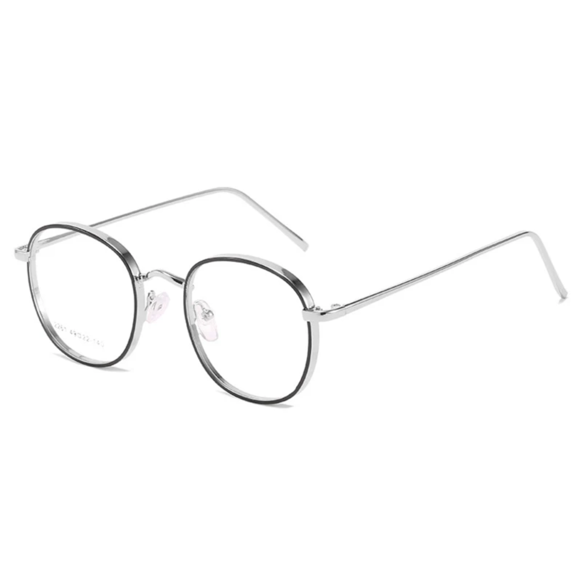 Lunettes rondes rétro élégantes