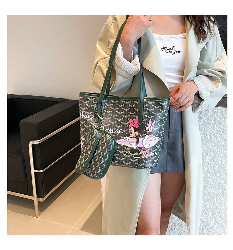 Sac cabas Minnie coloré