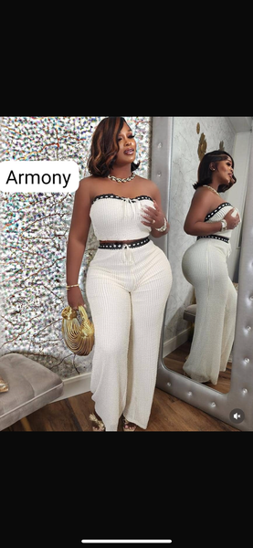 Ensemble blanc chic femme