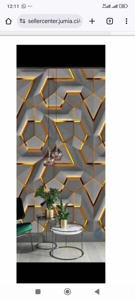 Papier peint mural 3D moderne