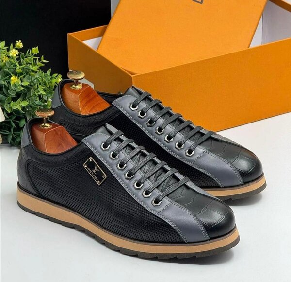 Sneakers en cuir élégants