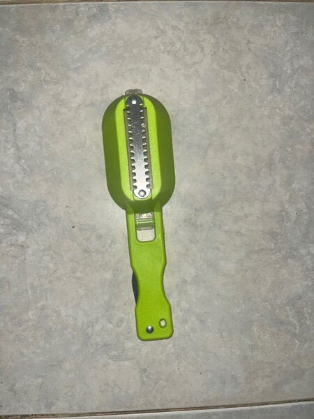 2 Écailleuses de poisson 3 en 1 (vert)