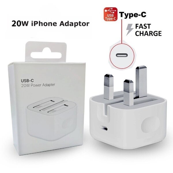 ORIGINAL IPHONE TYPE C CHARGERS (3 PINS)