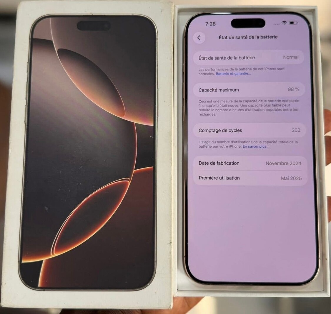 iPhone 16 Pro Max, 128giga