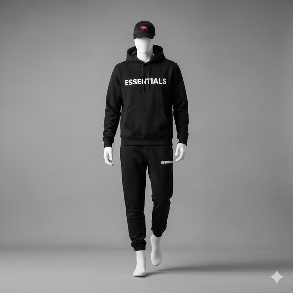 Ensemble survêtement Essentials noir