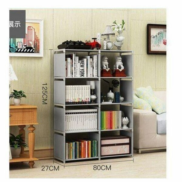 Bibliothèque de rangement moderne