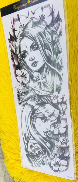 Tatouage Temporaire Floral Femme