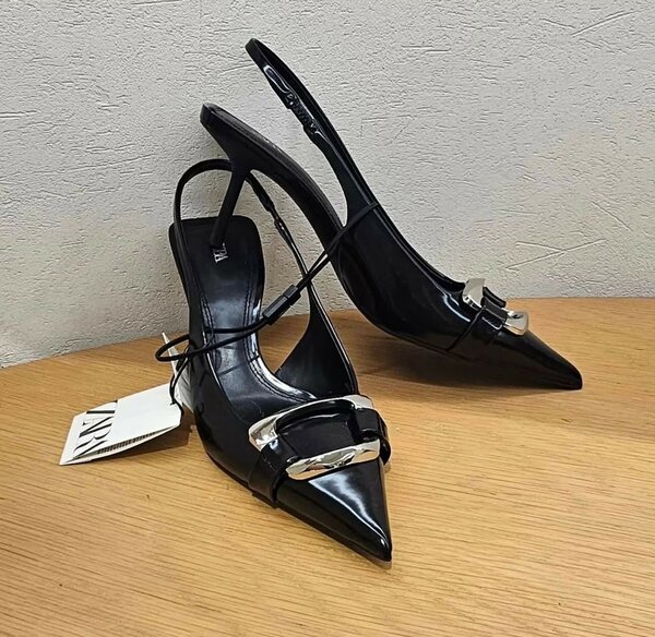 Ladies Half shoed heel sandals