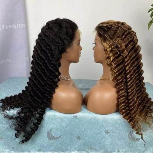 perruque long afro noire 