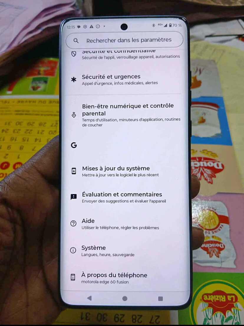 Smartphone Motorola moderne