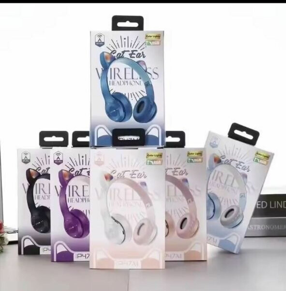 Casque Bluetooth Oreilles de Chat