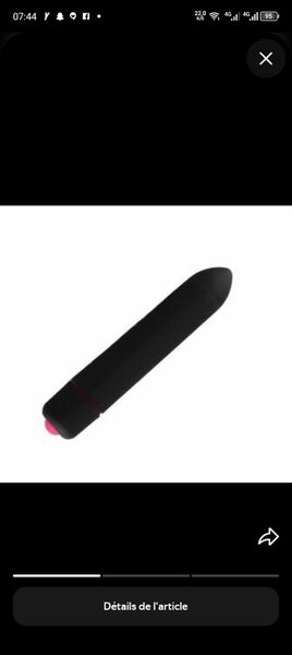 Minivibromasseur clitoris anus