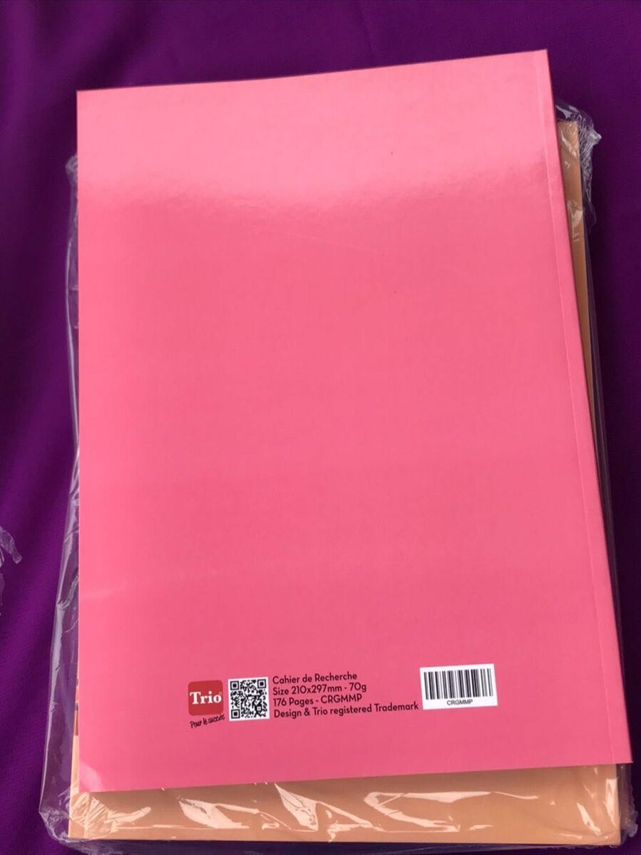 Cahier de recherche 200 pages