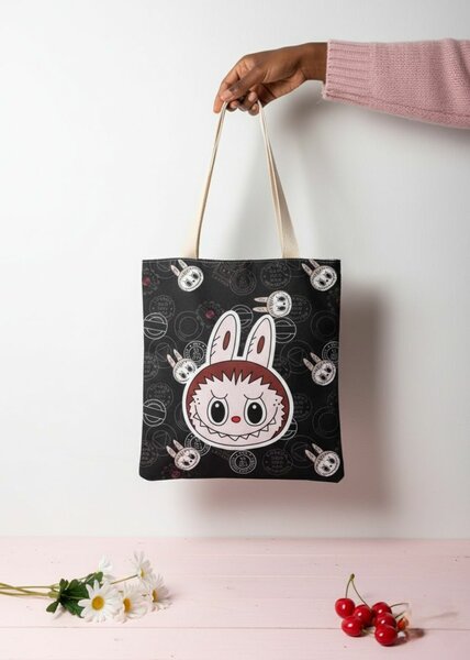 Sac tote bag  fantaisie lapin