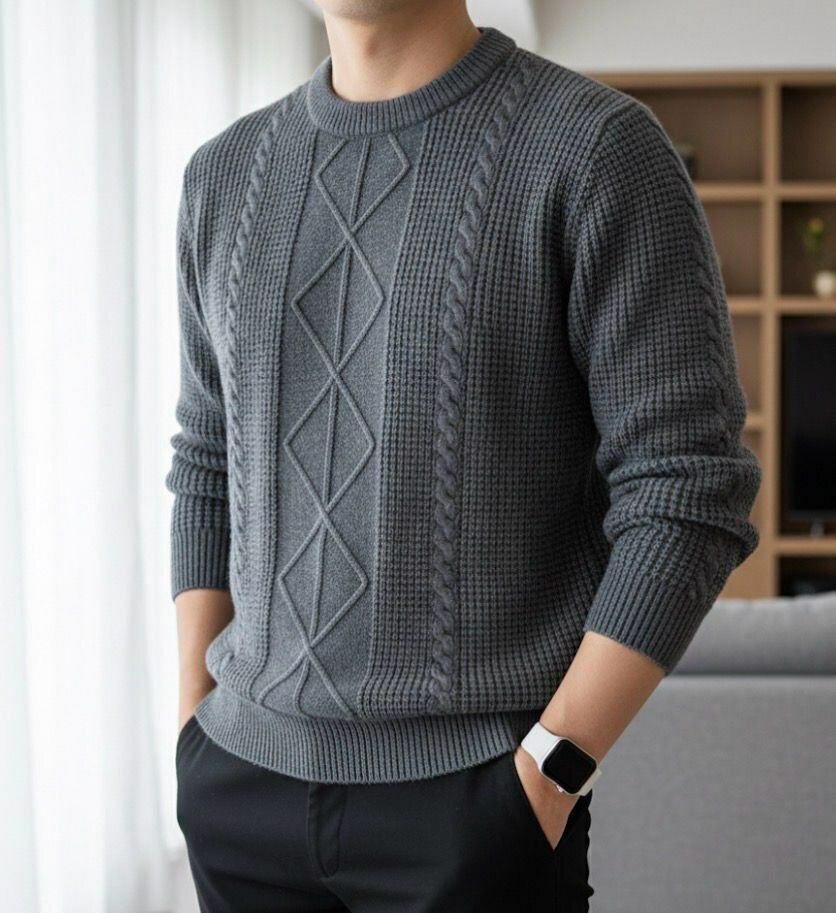 Pull homme en tricot