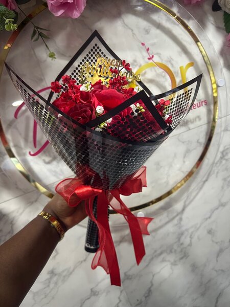 Bouquet Anniversaire Roses Rouges