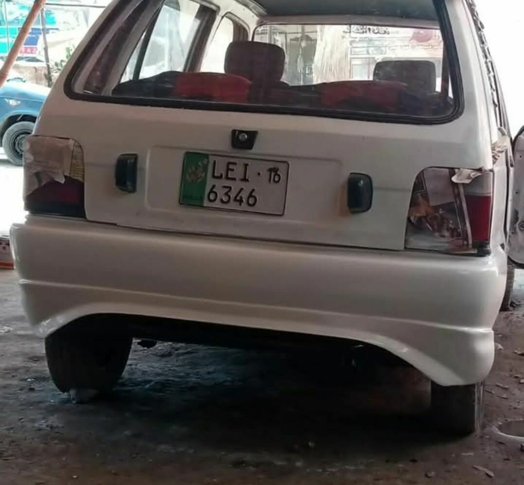 Suzuki Mehran Body kit 4 piece set and spoiler