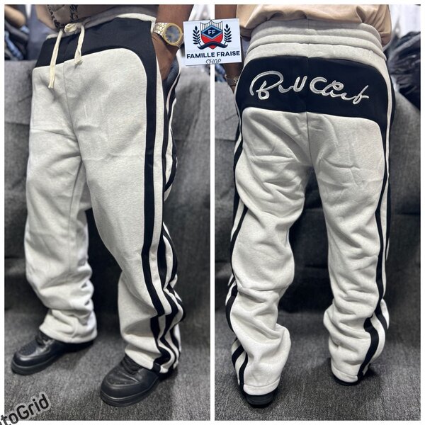 Pantalon de survêtement homme gris