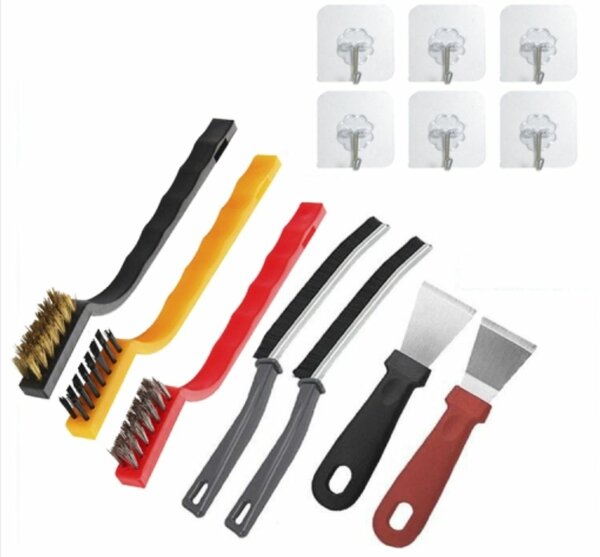 13 pièces/ensemble multifonctionnel cuisinière brosse