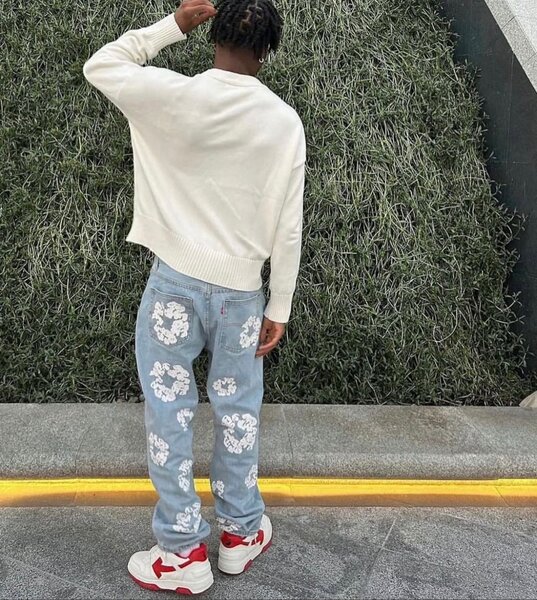 Jeans décontractés imprimés