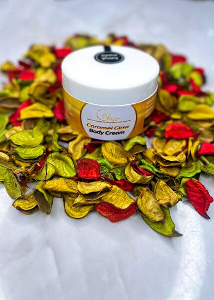 Caramel skincare products