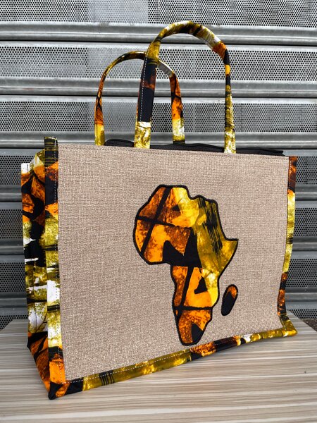 Sac à main africain élégant