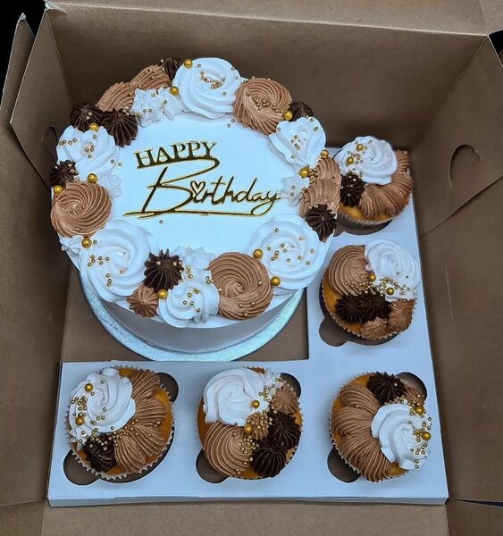 Gâteau d'anniversaire décoré