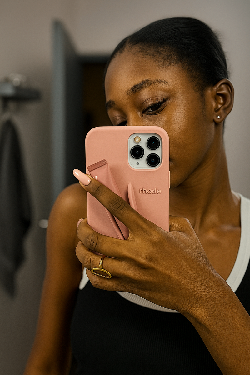 Coque de téléphone avec étui à baume