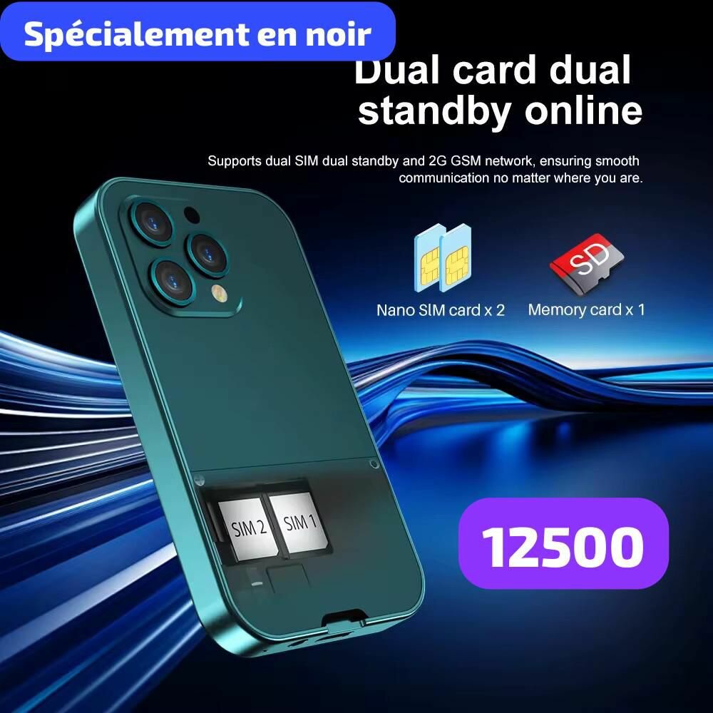 Téléphone Double SIM Durable