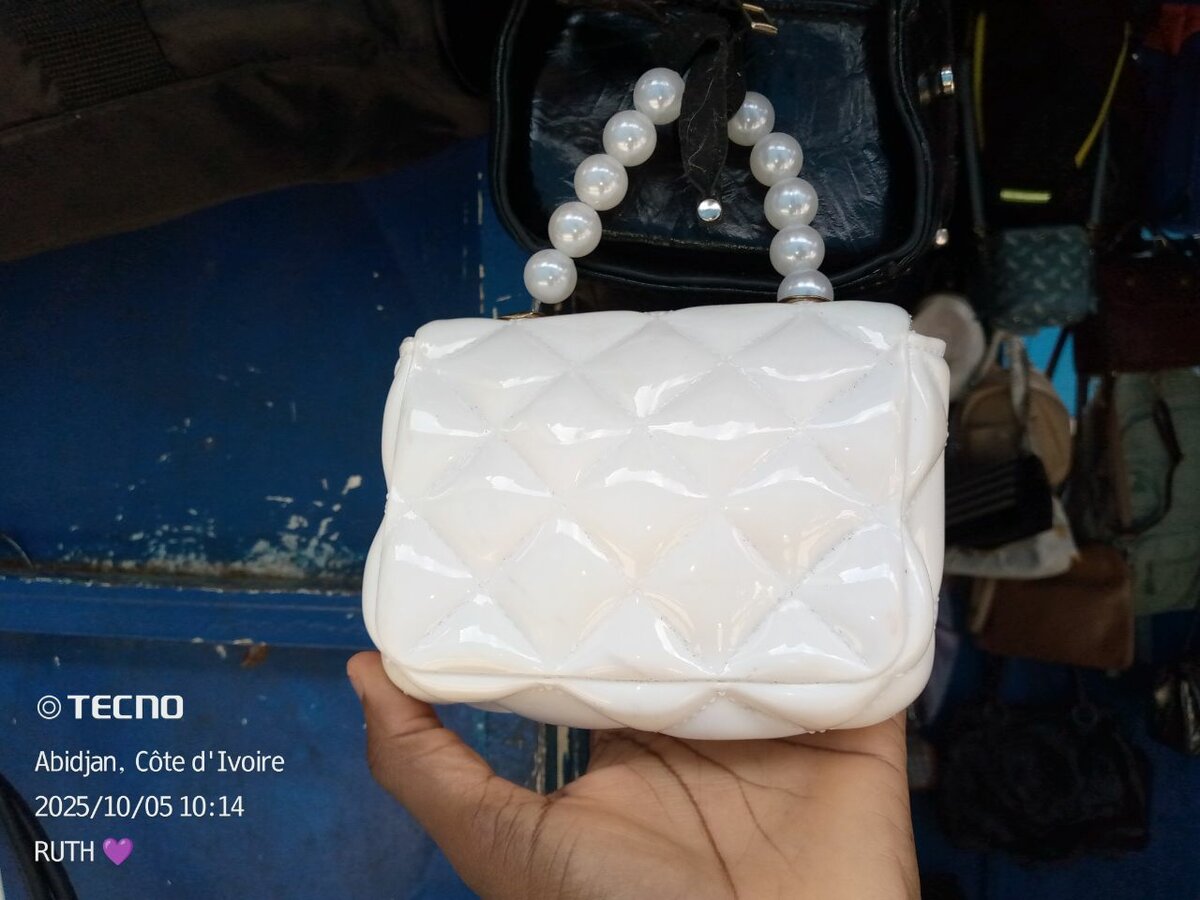 Mini Sac à main Perles