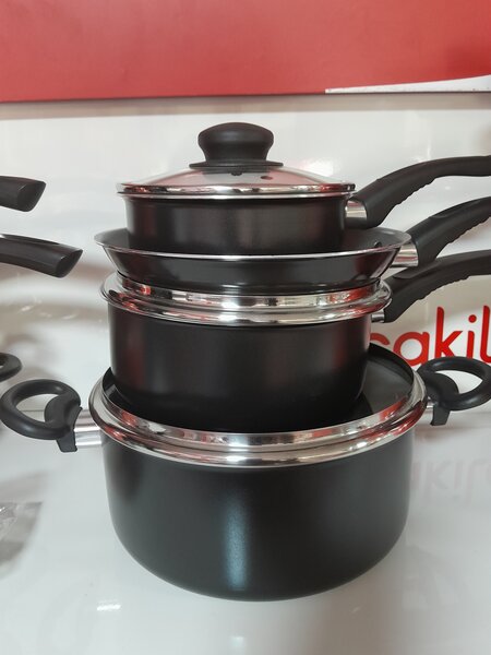 DECAKILA 4PCS DURABLE NON STICK COOKWARE