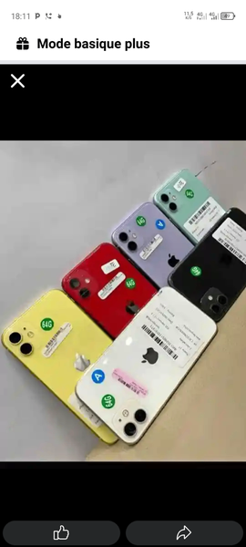 iPhone 11 - Couleurs Variées